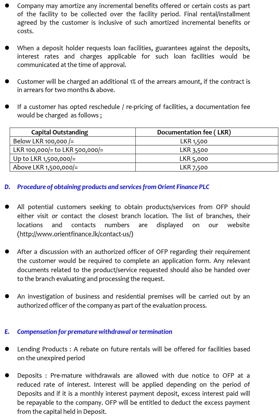 Key Facts Document